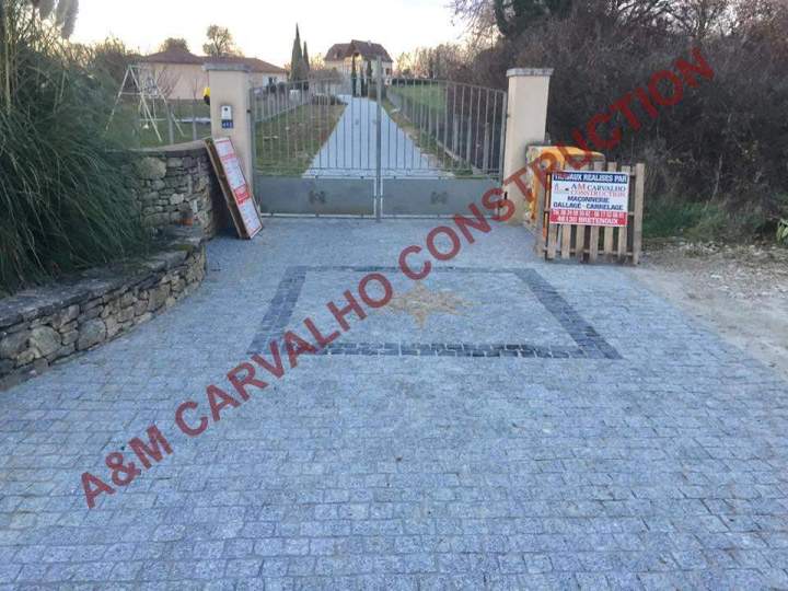 Pavage décoratif Bretenoux