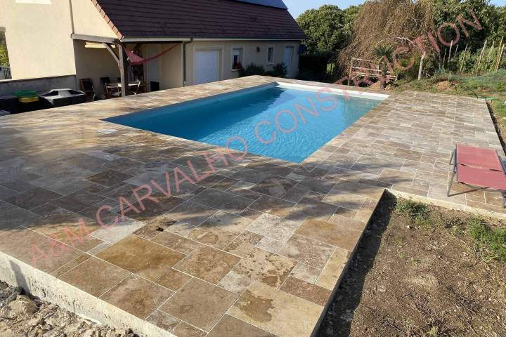 Construction de piscine Bretenoux